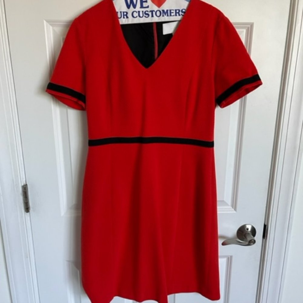 Boss, Red dress, size 12 worn once
